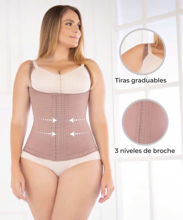 Chaleco de alta compresión con Broches Ref. 11173 - Imagen 3