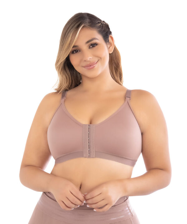 Brasier Post-quirúrgico tipo top con tiras Ref. 12027