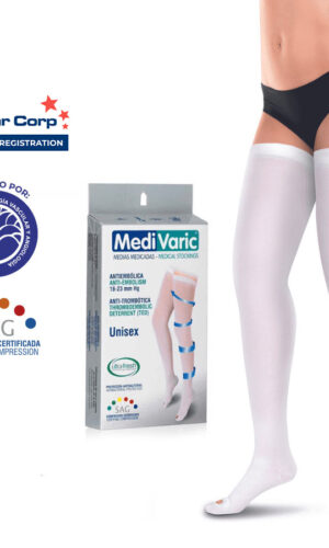 Medias Antiembólicas muslo Blanco 18-23mmHg